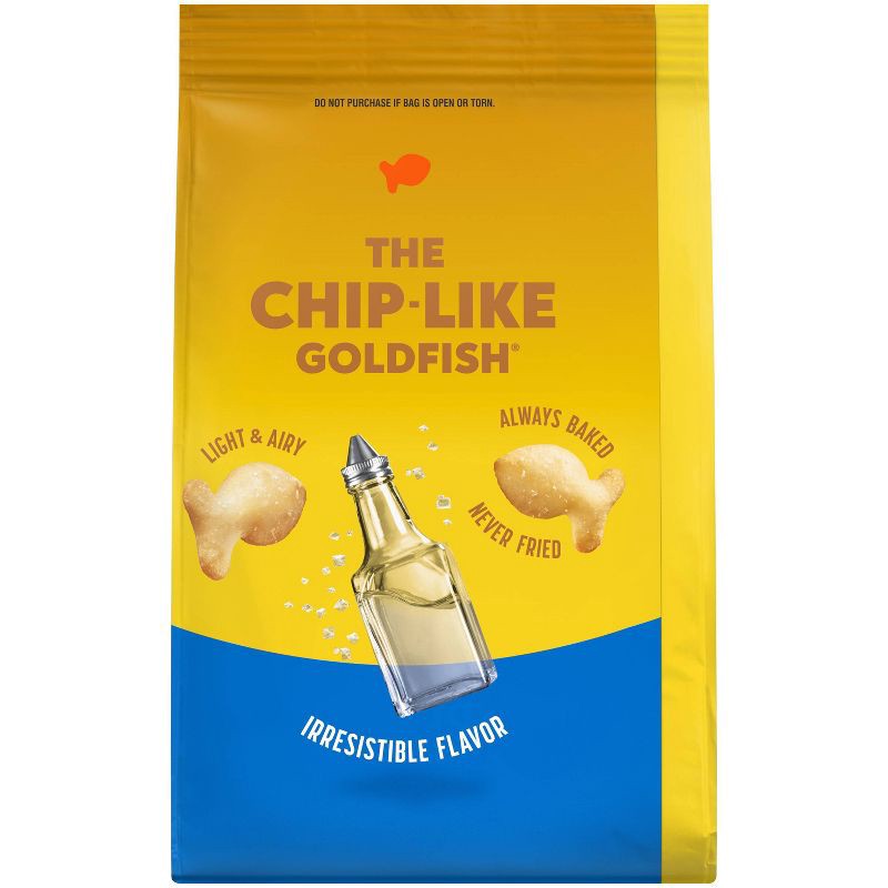 slide 3 of 5, Goldfish Salt & Vinegar Crisps - 4.8oz, 4.8 oz