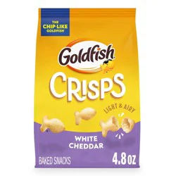 Goldfish White Cheddar Crisps - 4.8oz