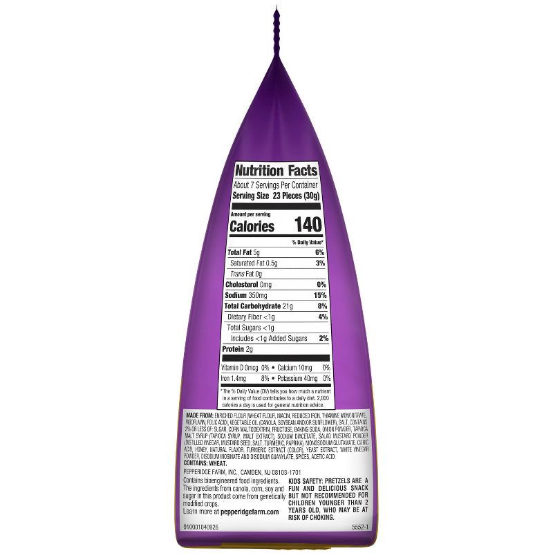 slide 6 of 9, Goldfish Pretzels Honey Mustard - 8oz, 8 oz