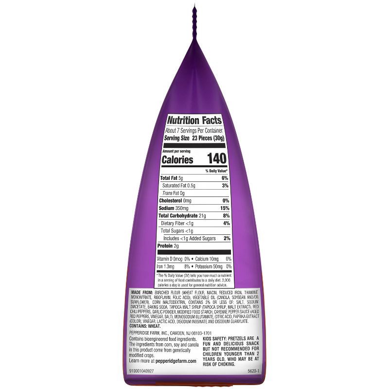 slide 2 of 9, Goldfish Pretzels Hot Buffalo - 8oz, 8 oz