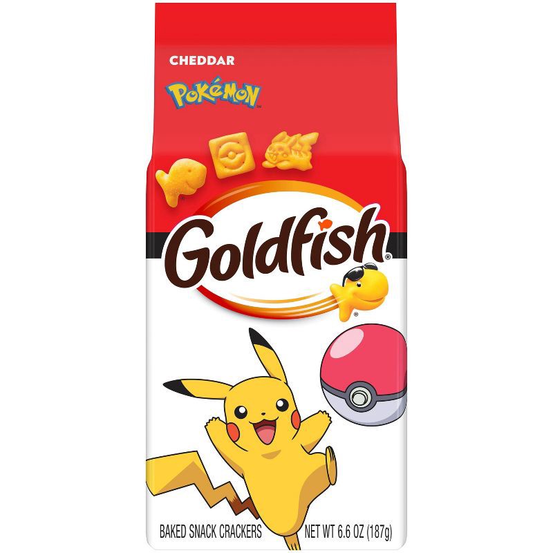 slide 1 of 5, Goldfish Crackers Pokemon - 6.6oz, 6.6 oz