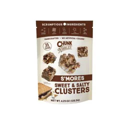 Chunk Nibbles Chunk Nibble Cookies S'mores Sweet & Salty Clusters - 4.25oz