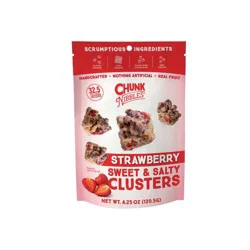 Chunk Nibbles Chunk Nibble Cookies Strawberry Sweet & Salty Clusters - 4.25oz