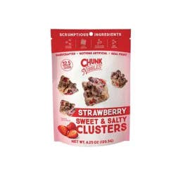 Chunk Nibbles Chunk Nibble Cookies Strawberry Sweet & Salty Clusters - 4.25oz