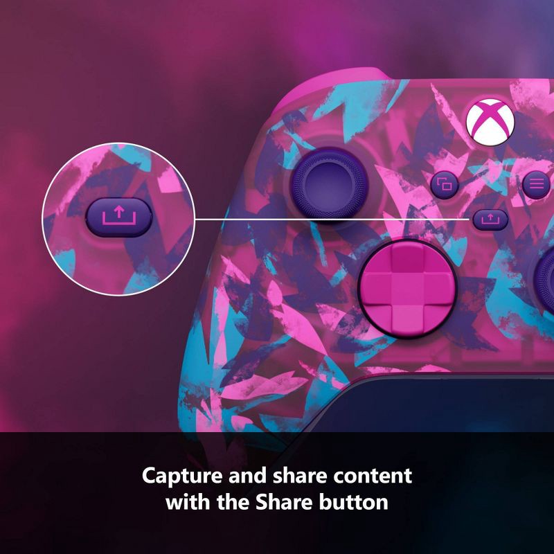 slide 6 of 7, Microsoft Xbox Wireless Controller – Heart Breaker Special Edition – for Xbox Series X|S, Xbox One, PCs, and Cloud-Enabled Devices, 1 ct