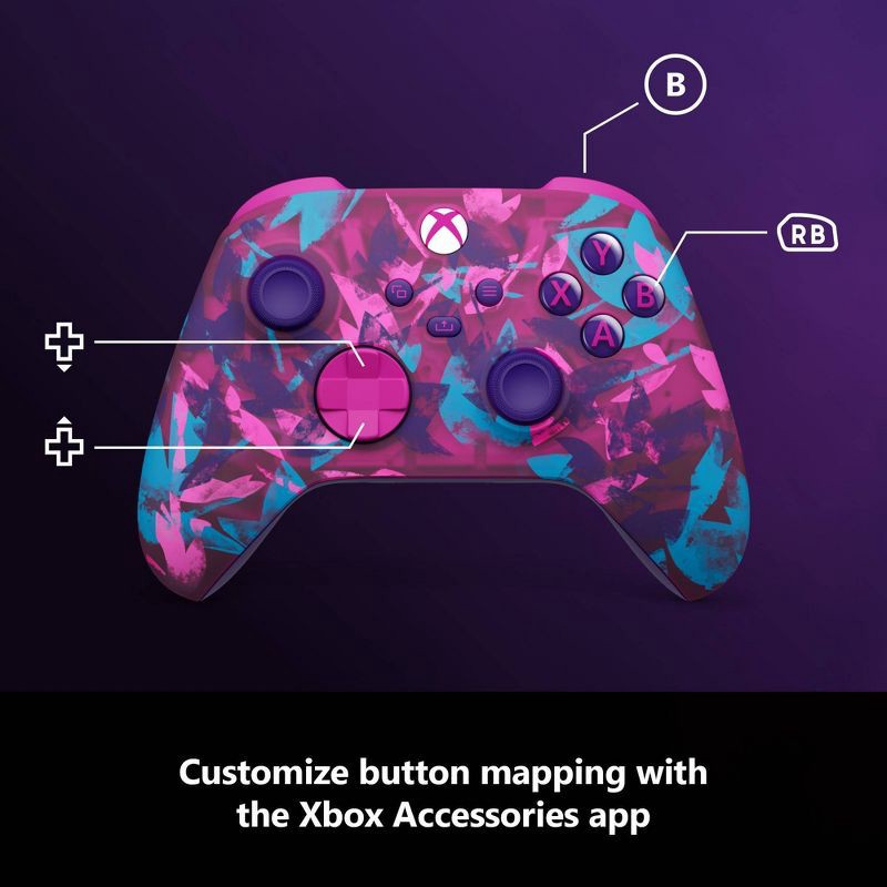 slide 7 of 7, Microsoft Xbox Wireless Controller – Heart Breaker Special Edition – for Xbox Series X|S, Xbox One, PCs, and Cloud-Enabled Devices, 1 ct