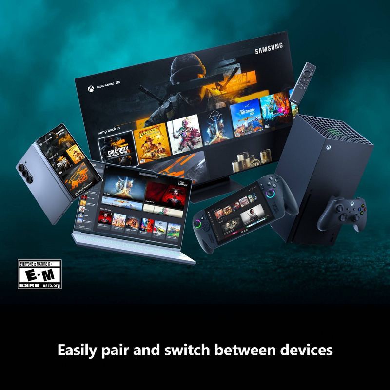 slide 5 of 7, Microsoft Xbox Wireless Controller – Ice Breaker Special Edition – for Xbox Series X|S, Xbox One, PCs, and Cloud-Enabled Devices, 1 ct