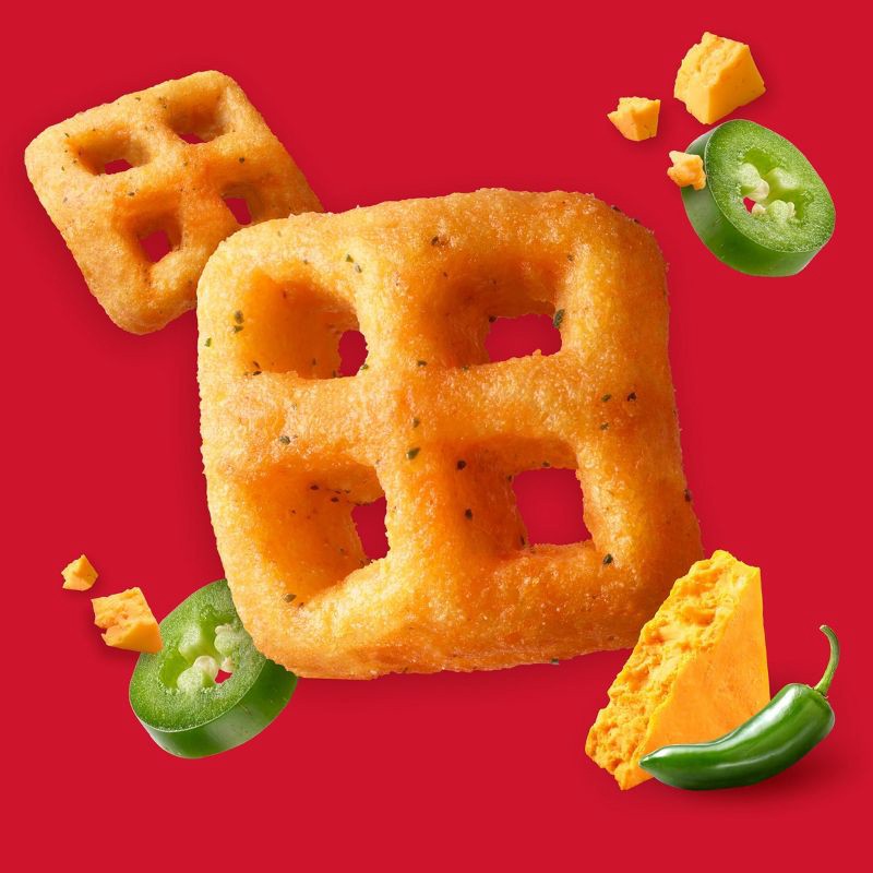slide 3 of 9, Cheez-It Crunch Zesty Jalapeno Crackers - 6.5oz, 6.5 oz