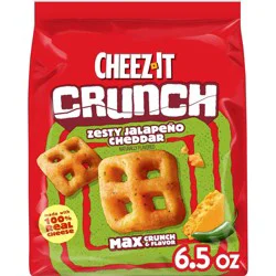 Cheez-It Crunch Zesty Jalapeno Crackers - 6.5oz
