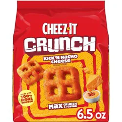 Cheez-It Crunch Kickin' Nacho Cheese Crackers 6.5oz