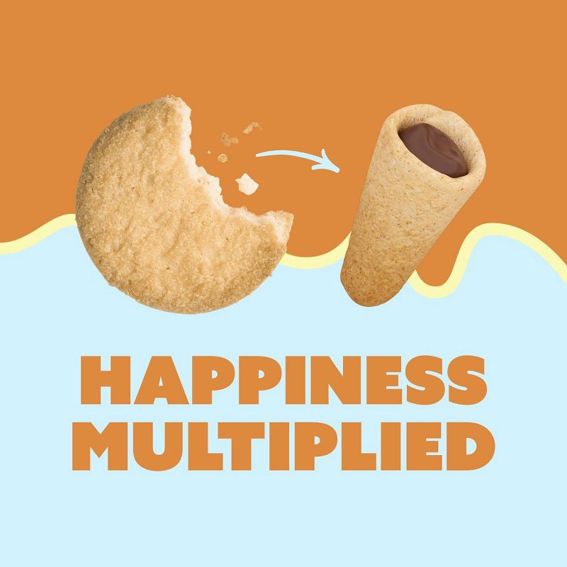 slide 4 of 6, MUDDY BITES Salted Caramel Shortbread Cookie Cone Snacks - 3.5oz, 3.5 oz