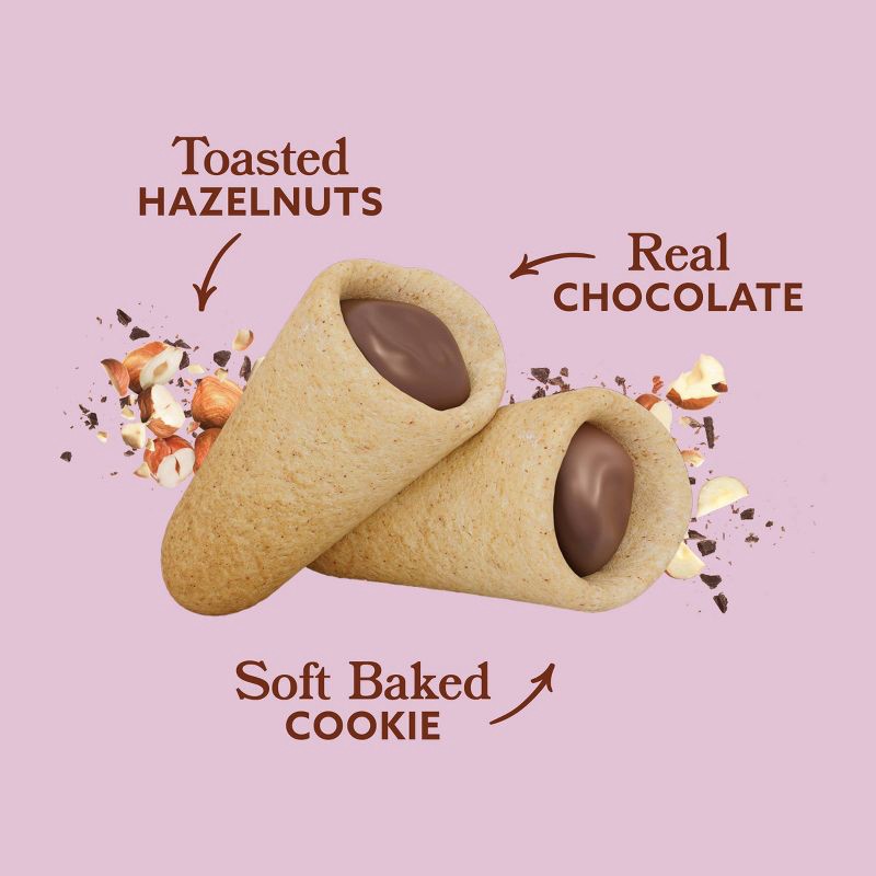 slide 3 of 7, MUDDY BITES Hazelnut Shortbread Cookie Cone Snacks - 3.5oz, 3.5 oz