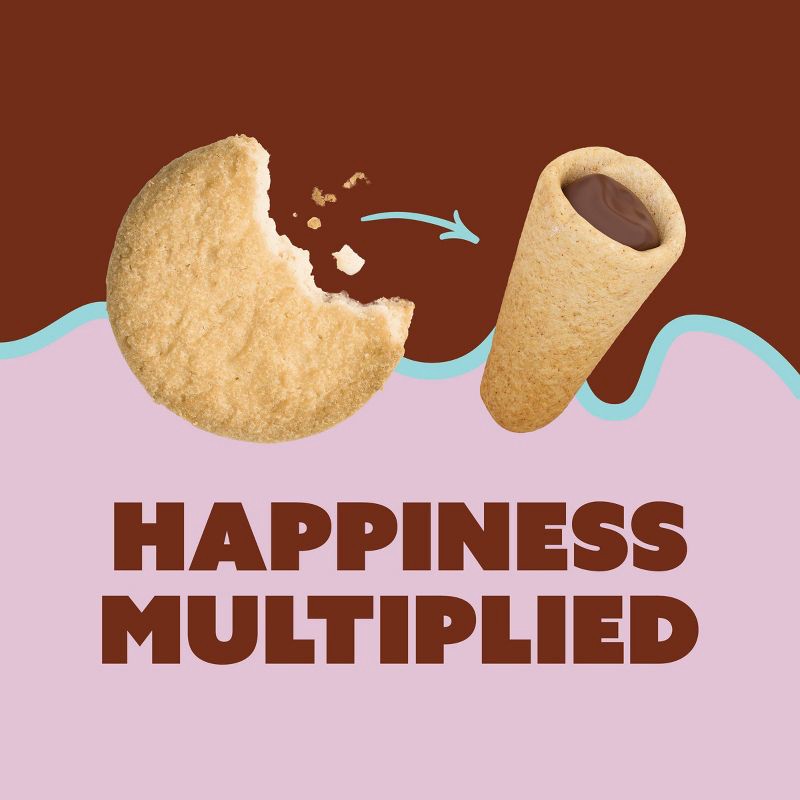 slide 4 of 7, MUDDY BITES Hazelnut Shortbread Cookie Cone Snacks - 3.5oz, 3.5 oz