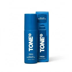 TONE Roll-On Fragrance Oil - Fresh - 25ml: Sulfate-Free, Includes Cologne, 1-Pack, Travel Size