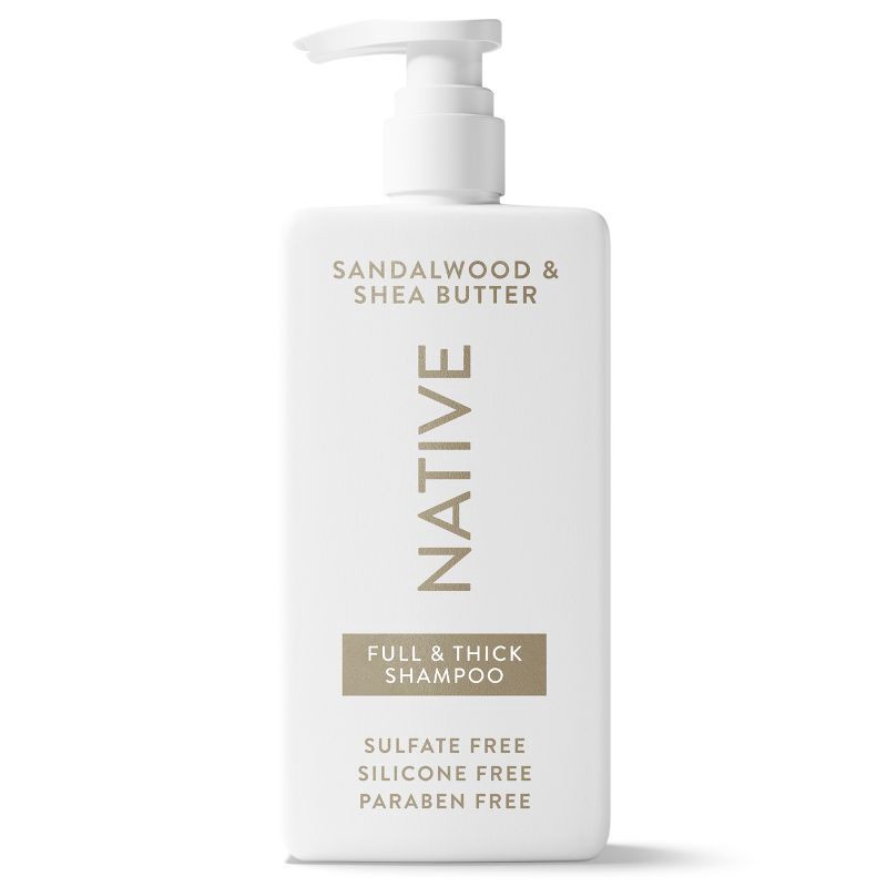slide 1 of 13, Native Sandalwood & Shea Shampoo - 16.5oz: Paraben-Free, Silicone-Free, Sulfate-Free, Recommended Daily Use, 16.5 oz