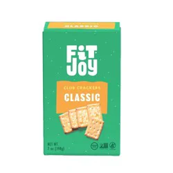 FitJoy Grain Free Classic Club Crackers - 7oz