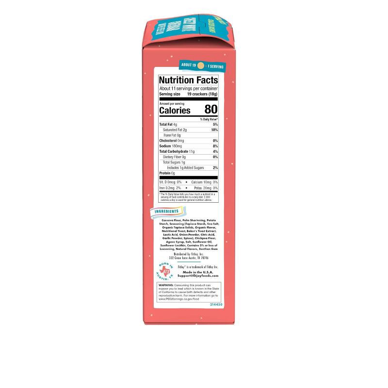 slide 2 of 5, FitJoy Grain Free Cheezy White Cheddar Mini Crackers - 7oz, 7 oz