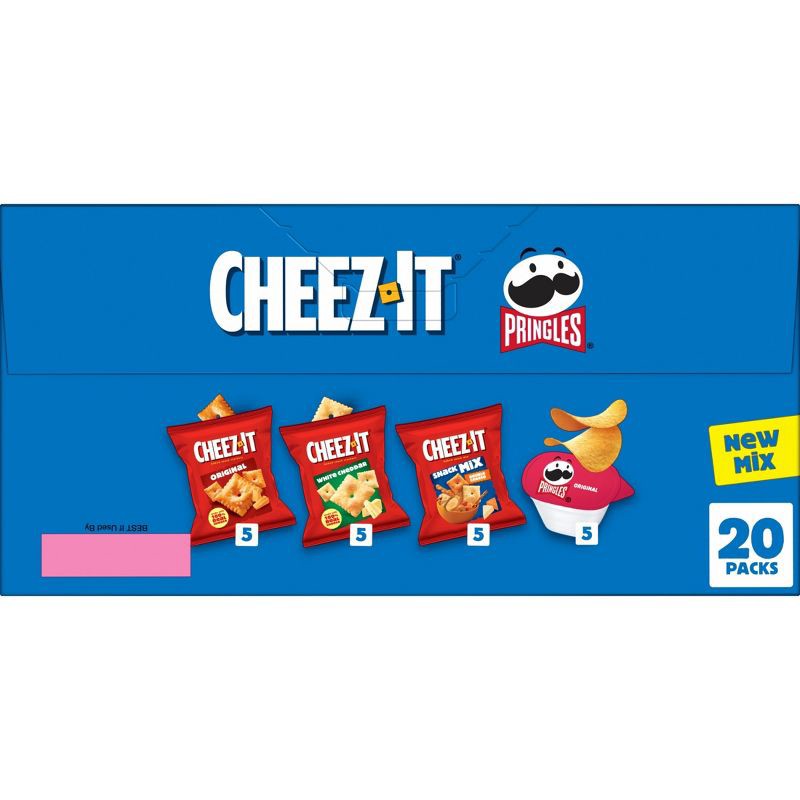 slide 10 of 13, Cheez-It Crackers Flavor Mix Snack Variety Pack - 16.95oz/20ct, 16.95 oz, 20 ct