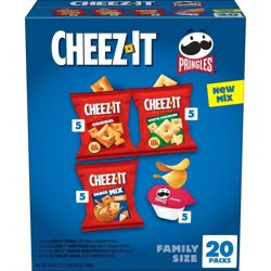 Cheez-It Crackers Flavor Mix Snack Variety Pack - 16.95oz/20ct