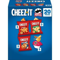 Cheez-It Crackers Flavor Mix Snack Variety Pack - 16.95oz/20ct