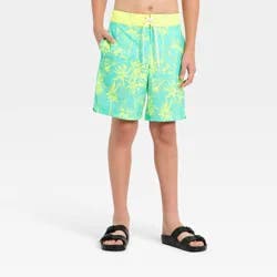 Boys' Swim Trunks - art class™ Teal 16