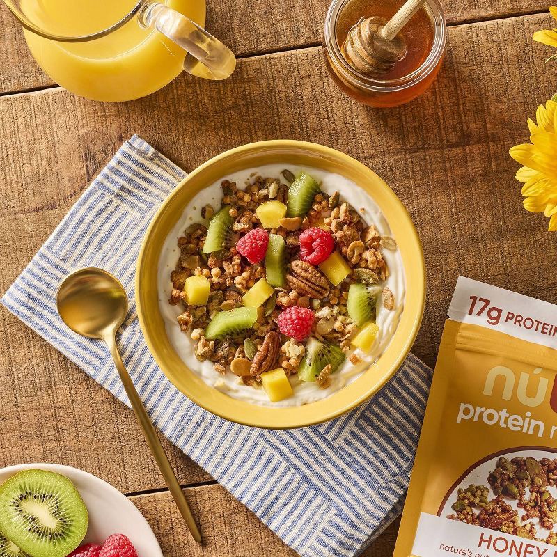 slide 3 of 5, NuTrail Honey Nut Protein Granola - 8oz, 8 oz