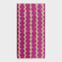 36"x72" Bubble Dot Oversized Beach Towel Pink/Purple - Room Essentials™