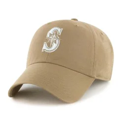 MLB Seattle Mariners Khaki Clean Up Hat