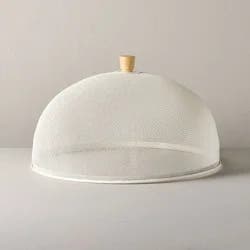 Hearth & Hand with Magnolia Metal Food Cover Sour Cream - Hearth & Hand™ with Magnolia