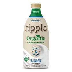 Ripple Organic Dairy-Free Original Milk - 48oz