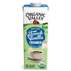 Organic Valley French Vanilla Organic Creamer - 32 fl oz