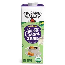 Organic Valley Sweet Cream Organic Lactose-Free Dairy Creamer - 32 fl oz