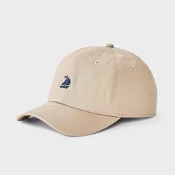 Men's Sailboat Baseball Hat - Goodfellow & Co™ Khaki