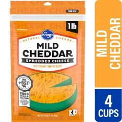 Kroger® Mild Cheddar Shredded Cheese