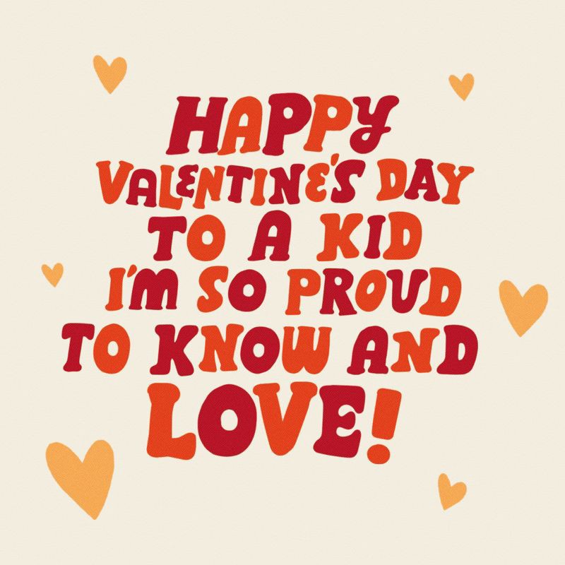 slide 3 of 6, American Greetings Valentine's Day Card for Kids, Know and Love Happy Heart, Includes Envelope, 1 ct