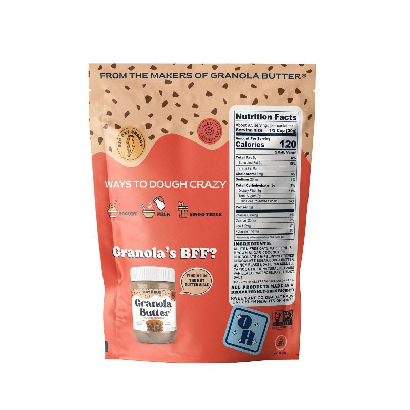 slide 2 of 5, Oat Haus Cookie Dough Granola - 10oz, 10 oz