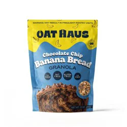 Oat Haus Choc Chip Banana Bread Granola - 10oz