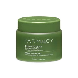Farmacy Green Clean Facial Cleansing Balm - 3.4 fl oz - Ulta Beauty: Papaya Enzyme, Holy Basil, Makeup Remover, All Skin Types