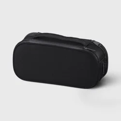 Large Multi Compartment Pouch Black - up&up™
