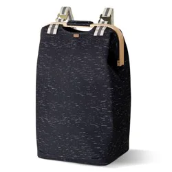CleverMade Laundry Backpack LUXE Black Birch