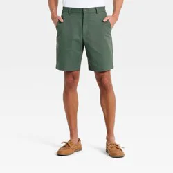 Men's 8" Comfort Commuter Shorts - Goodfellow & Co™ Moss Green S