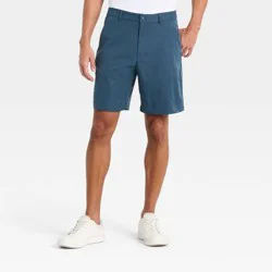 Men's 8" Comfort Commuter Shorts - Goodfellow & Co™ Blue S