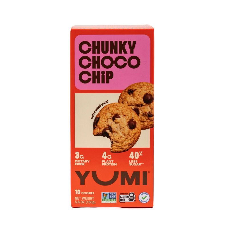 slide 1 of 6, YUMI Chunky Chocolate Chip Cookies - 5.6 oz, 5.6 oz
