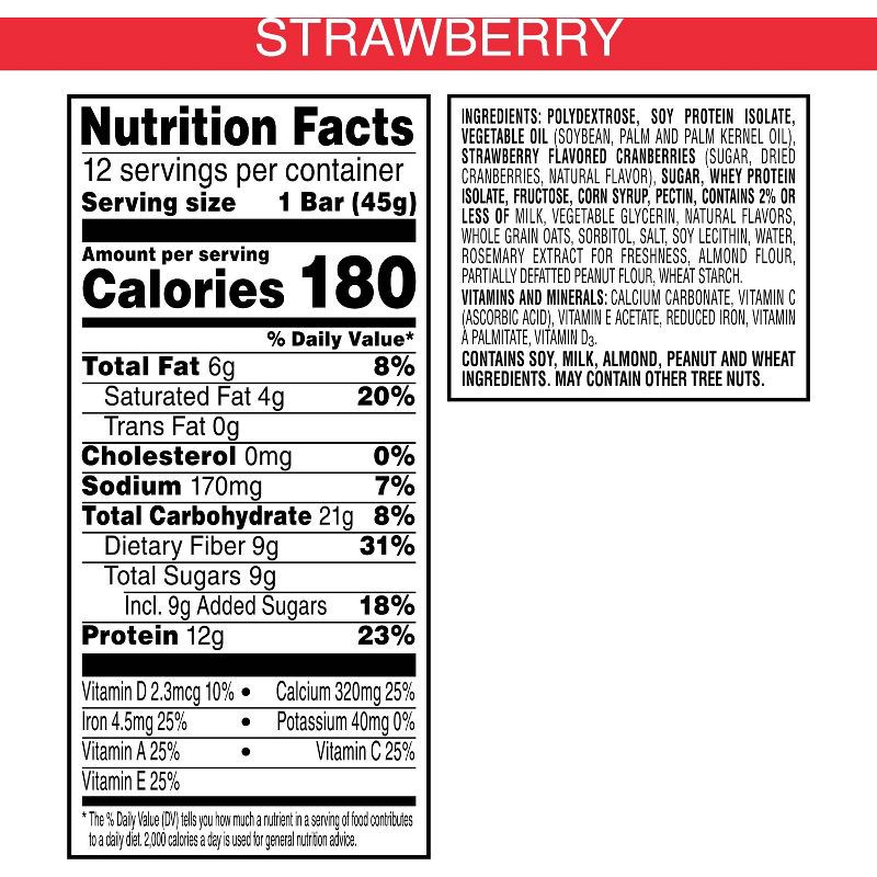 slide 2 of 6, Special K Bars Special K Protein Bars Strawberry - 19oz/12ct, 19 oz, 12 ct