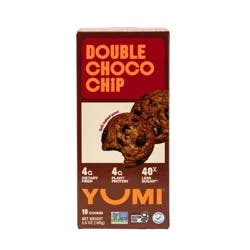 YUMI Double Chocolate Chip Cookies - 5.6oz