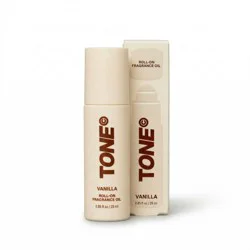 TONE Roll-On Fragrance Oil - Vanilla - 25ml: Sulfate-Free, Cologne, Trial Size