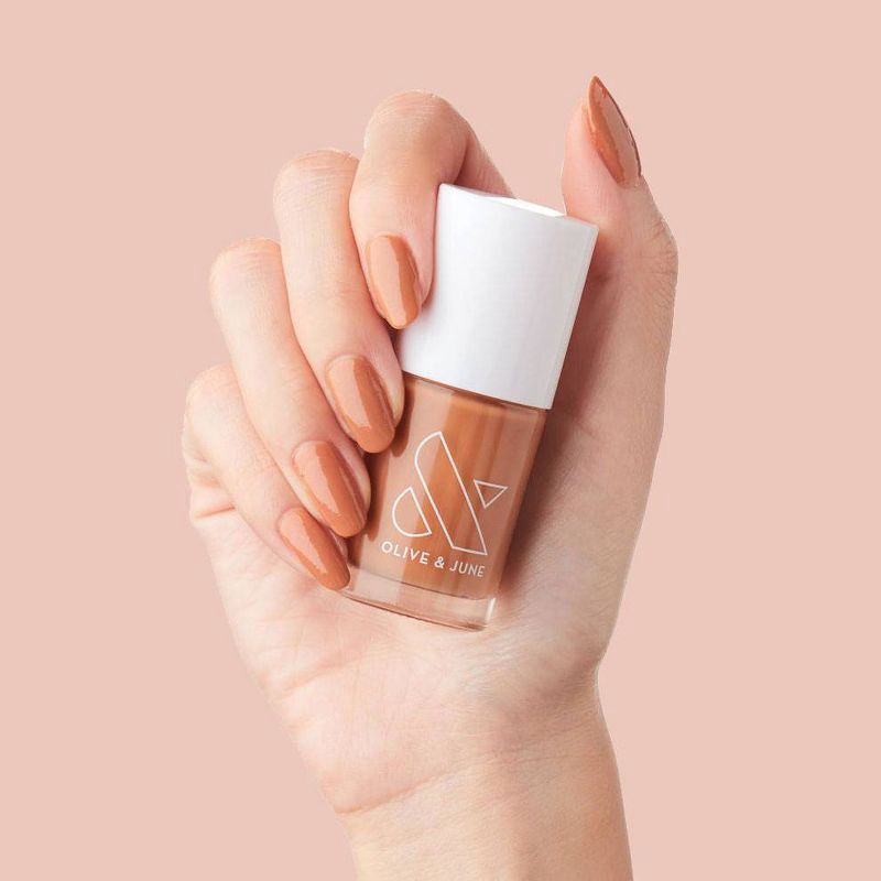 slide 4 of 6, Olive & June Long Lasting Nail Polish - Caramel Budino - 0.46 fl oz, 0.46 fl oz