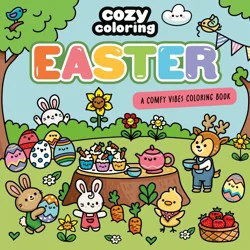 Harper Collins Cozy Coloring: Easter (Paperback)
