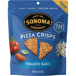 Sonoma Creamery Crackers Tomato Basil Pizza Crisps - 5oz/6ct
