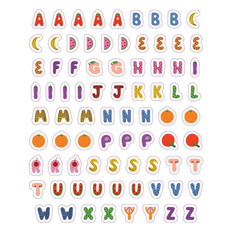 slide 3 of 7, Workman So Many Letter Stickers by Pipsticks, 1 ct
